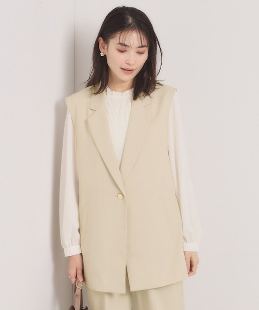 【洗濯機OK／イージーケア】ツイルストレッチジレ