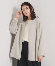 カットスエードコート