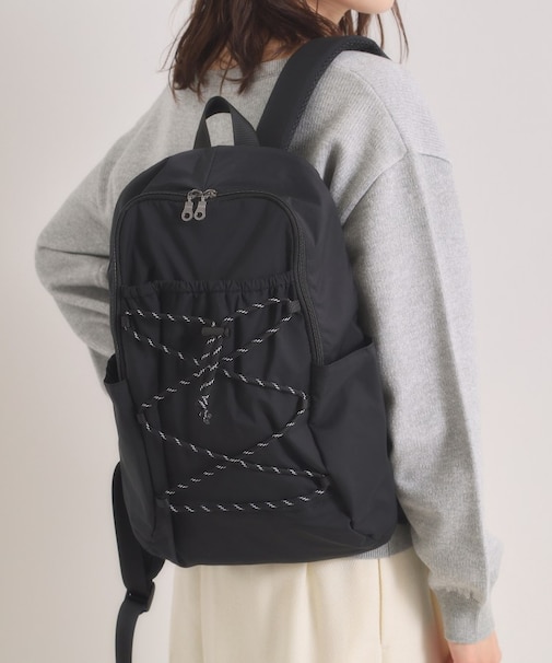 【8ポケット】撥水レースアップリュック