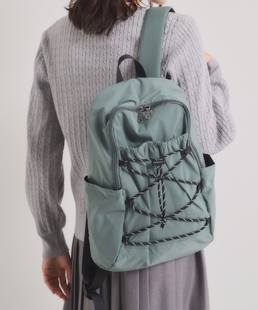 【8ポケット】撥水レースアップリュック