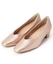 【クッション性/静音】ローヒールベーシックパンプス