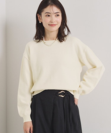 【洗濯機OK】スウェットライクニット