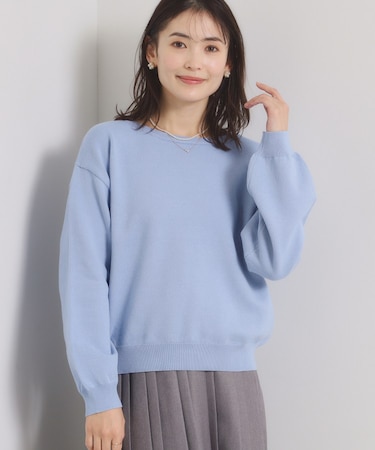 【洗濯機OK】スウェットライクニット