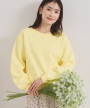 【洗濯機OK】スウェットライクニット