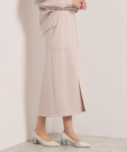 【洗濯機OK／花粉防止】ダンボールタイトスカート