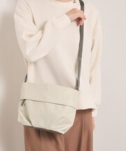 【収納アドバイザー監修】合皮コンビショルダー