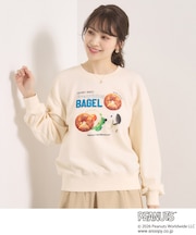 ＜PEANUTS＞裏毛プルオーバー