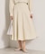 【手洗い可／セットアップ可】サテンピーチスカート