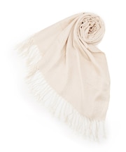 【手洗い可】ダマスク柄ストール