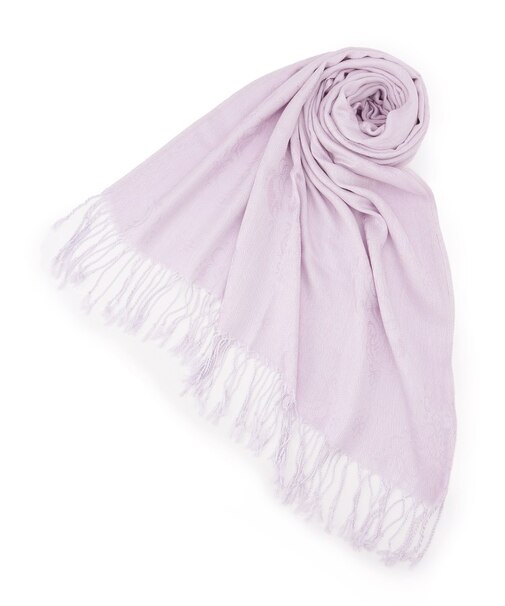 【手洗い可】ダマスク柄ストール