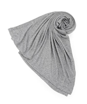 【手洗い可】メランジニット3WAYストール