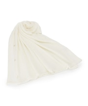 【手洗い可】透かし編み3WAYストール