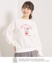TOM AND JERRY 裏毛プルオーバー