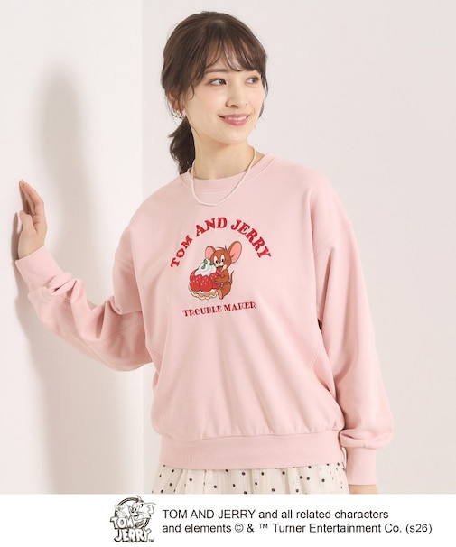 TOM AND JERRY 裏毛プルオーバー