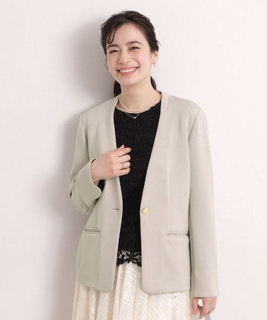 ダンボールノーカラージャケット