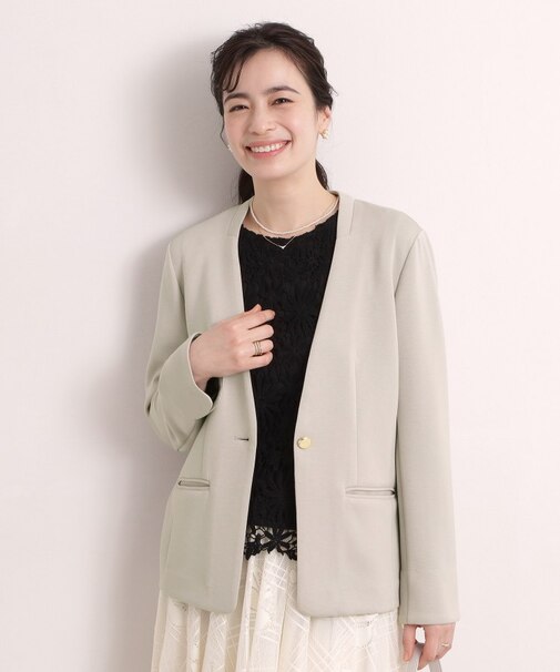 ダンボールノーカラージャケット