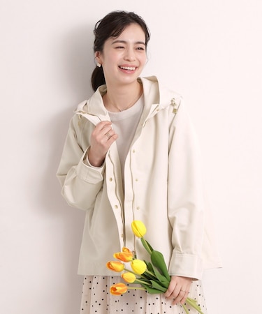 撥水・花粉防止マウンテンパーカー