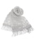 【手洗い可】ローズフラワーレースストール