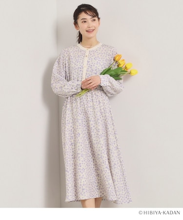 【ITS’DEMO × HIBIYA－KADAN】楊柳ワンピース