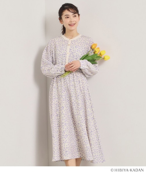 【ITS’DEMO × HIBIYA－KADAN】楊柳ワンピース