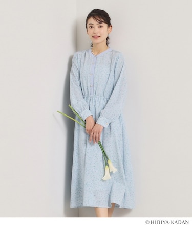 【ITS’DEMO × HIBIYA－KADAN】楊柳ワンピース
