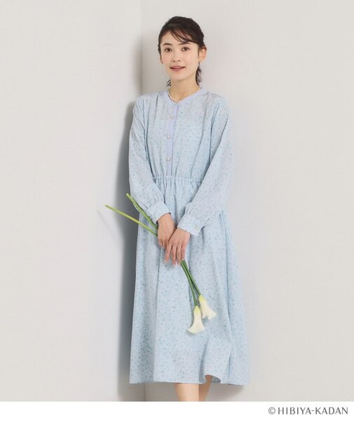 【ITS’DEMO × HIBIYA－KADAN】楊柳ワンピース