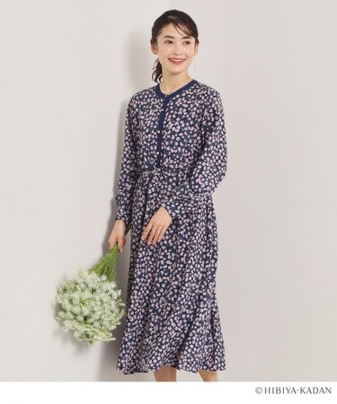 【ITS’DEMO × HIBIYA－KADAN】楊柳ワンピース