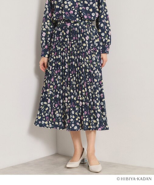 【ITS’DEMO × HIBIYA－KADAN】楊柳プリーツスカート