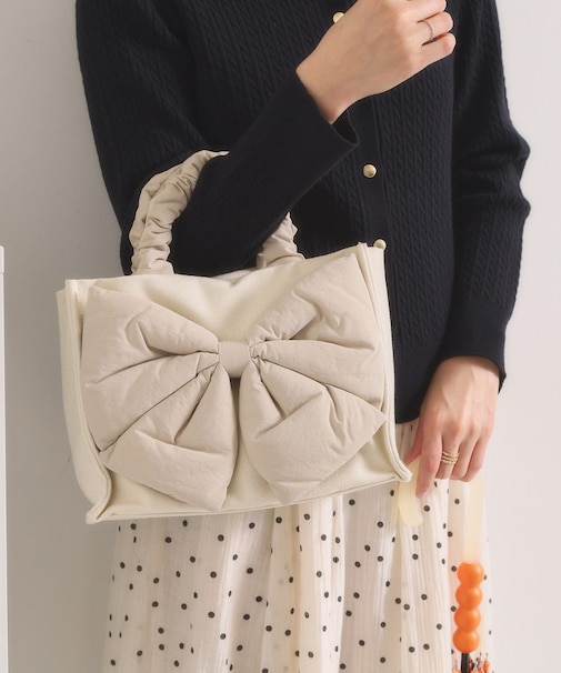 リボンモチーフミニショルダー