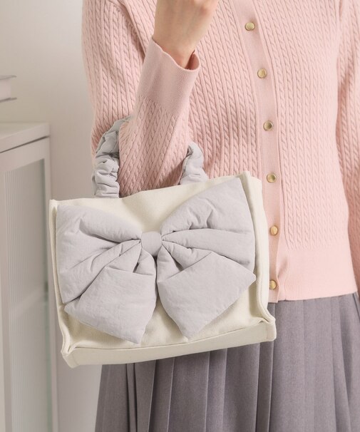 リボンモチーフミニショルダー