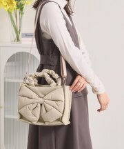 リボンモチーフミニショルダー