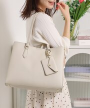 パスケース付きA4トート