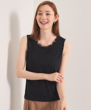 【洗濯機OK】レースタンクトップ