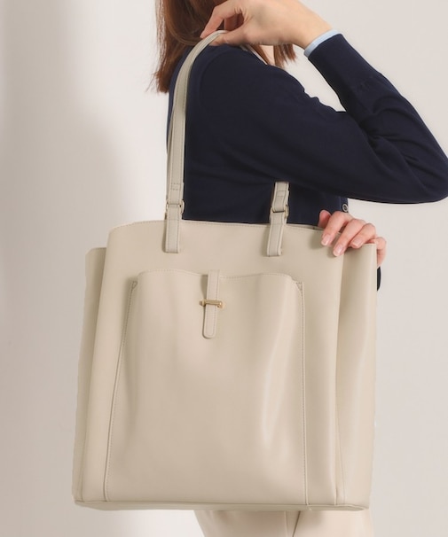 ＜かるバッグ＞縦型A4トート