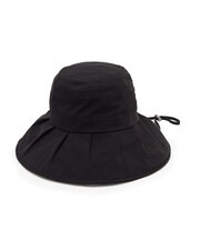 【冷感／UV／抗菌】遮光クールギャザーハット