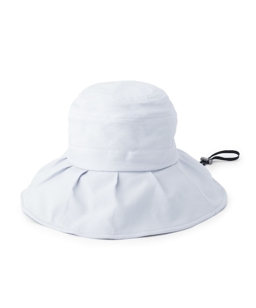 【冷感／UV／抗菌】遮光クールギャザーハット