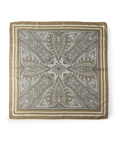 ペイズリー柄スカーフ