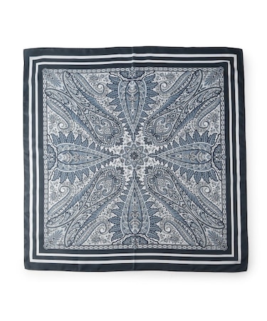 ペイズリー柄スカーフ