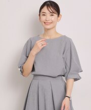 【手洗い可/セットアップ可】サッカーブラウス