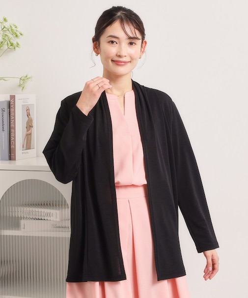 【UVカット／洗濯機OK】着流しカーディガン