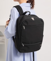 撥水ツイル12ポケットリュック