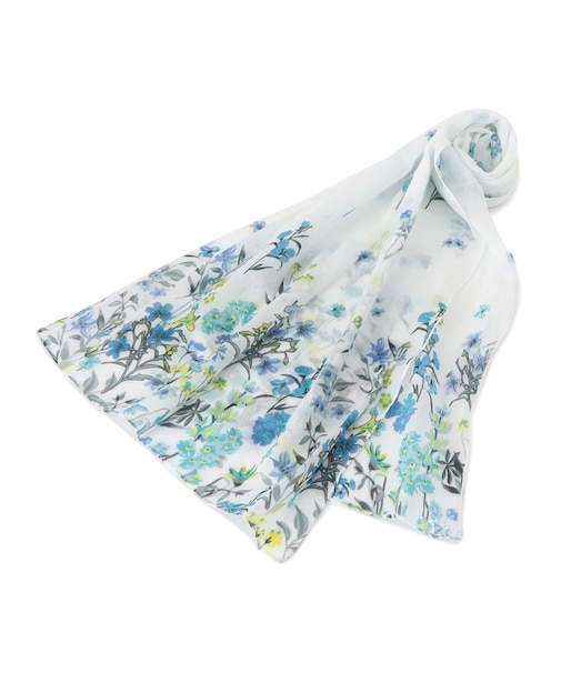 【母の日】箱入りグラデフラワーストール