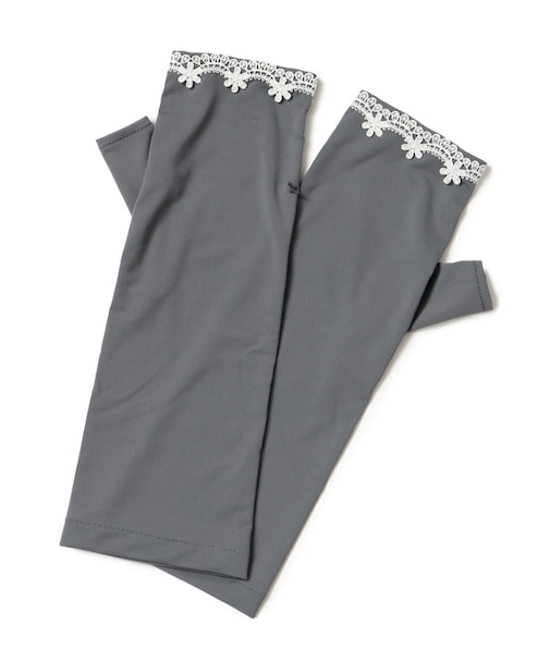 【接触冷感】レースショートUVグローブ