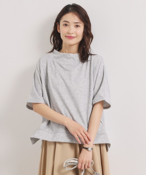 【洗濯機OK】ミニ裏毛ドルマントップス