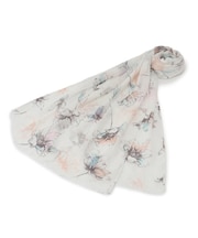 【接触冷感】線画ストール