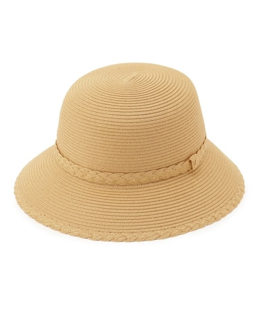 ウォッシャブル三つ編みハット