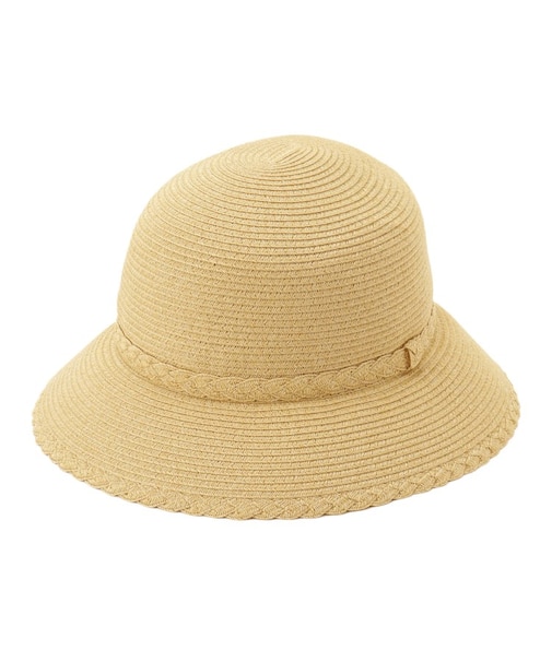 ウォッシャブル三つ編みハット