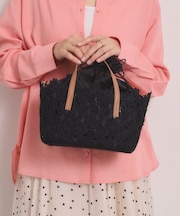 レース2WAYトート