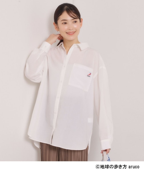 【aruco×ITS’DEMO】刺繍シャツ
