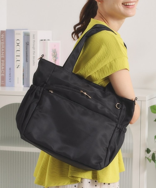 撥水10ポケットトート